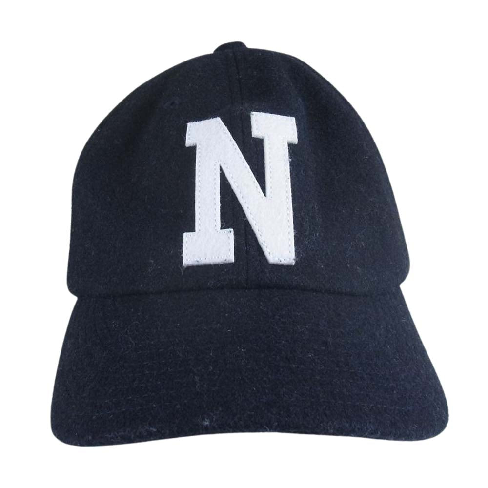 THE NORTH FACE ノースフェイス NN42031 WOOL 6PANEL ウール Nロゴ キャップ ブラック系 F【中古】