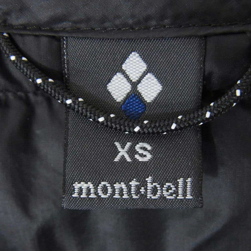 mont-bell モンベル キルティング インナー ブラック系 XS【中古】