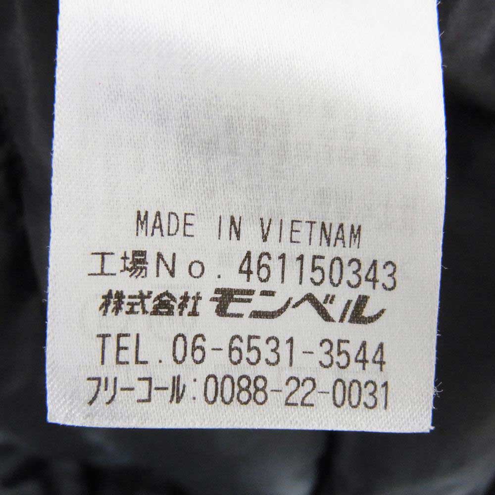 mont-bell モンベル キルティング インナー ブラック系 XS【中古】