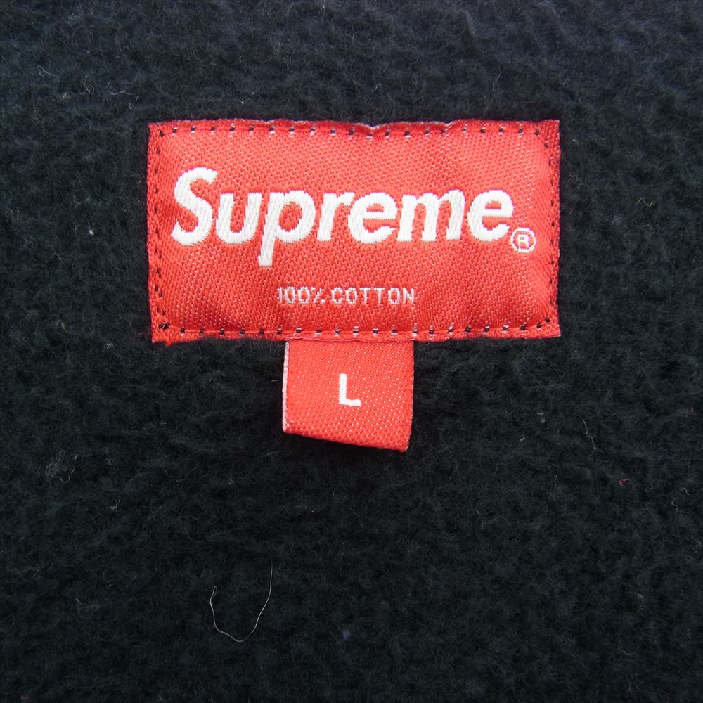 Supreme シュプリーム 20AW Zip Up Sweat Vest ジップ スウェット ベスト ブラック系 L【中古】