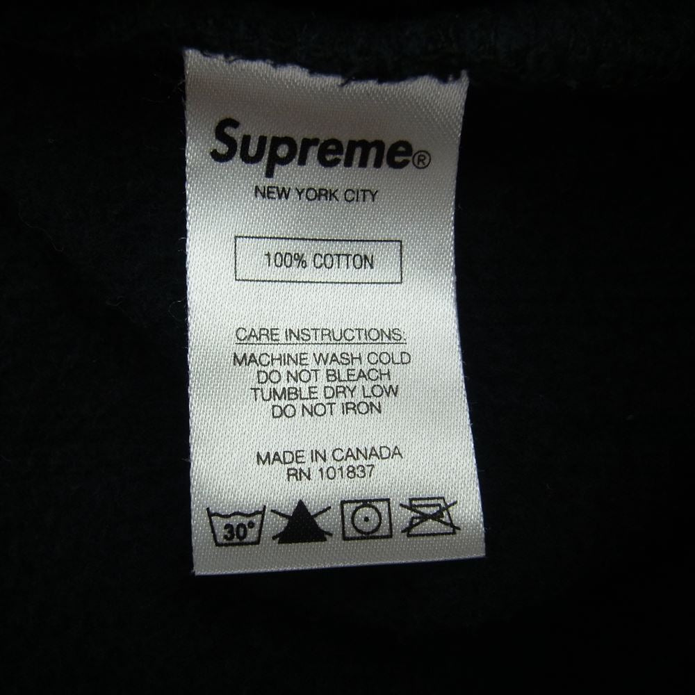 Supreme シュプリーム 20AW Zip Up Sweat Vest ジップ スウェット ベスト ブラック系 L【中古】