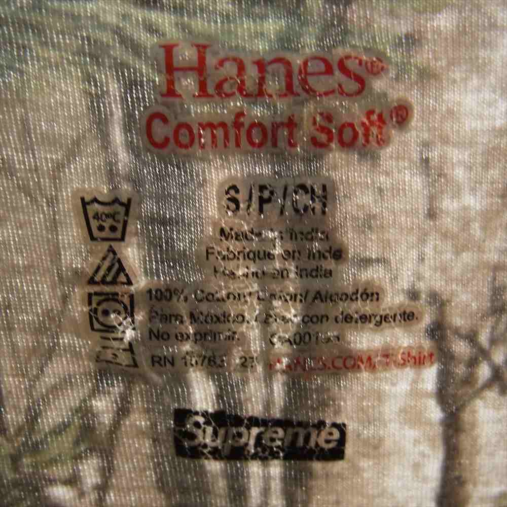 Supreme シュプリーム 17AW Hanes Realtree Tagless ヘインズ リアル