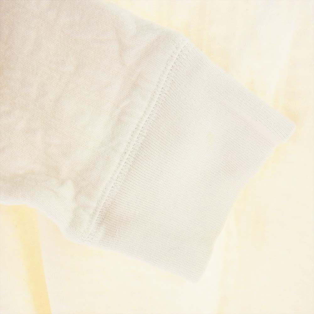 Supreme シュプリーム ピンストライプ ストライプ 長袖 Tシャツ ホワイト オフホワイト系 S【中古】