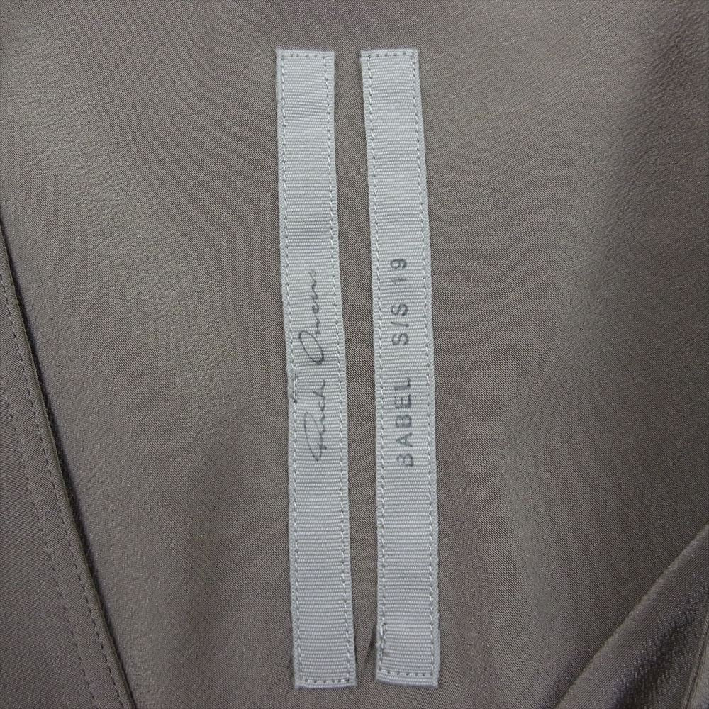 Rick Owens リックオウエンス RP19S6131-SCR シルク タンクトップ キャミソール ブラウン系 34【中古】