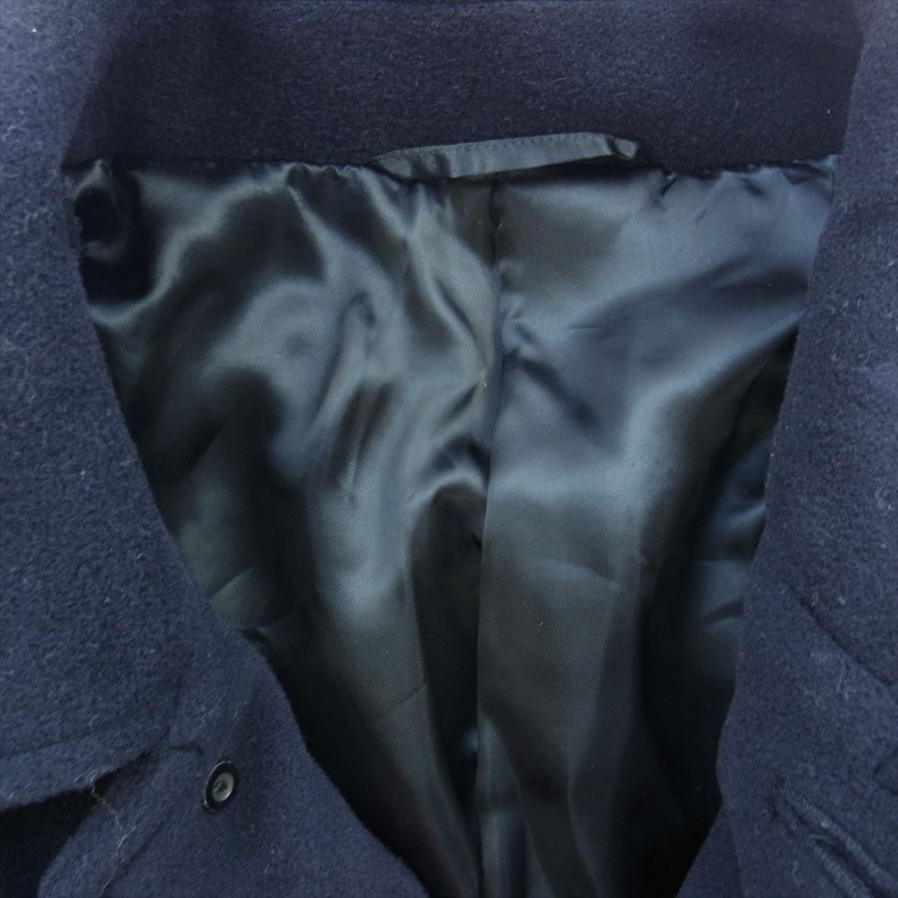 COMOLI コモリ 22AW W03-04014 WOOL MILITARY COAT NAVY ウール ミリタリー コート ネイビー ネイビー系 3【中古】