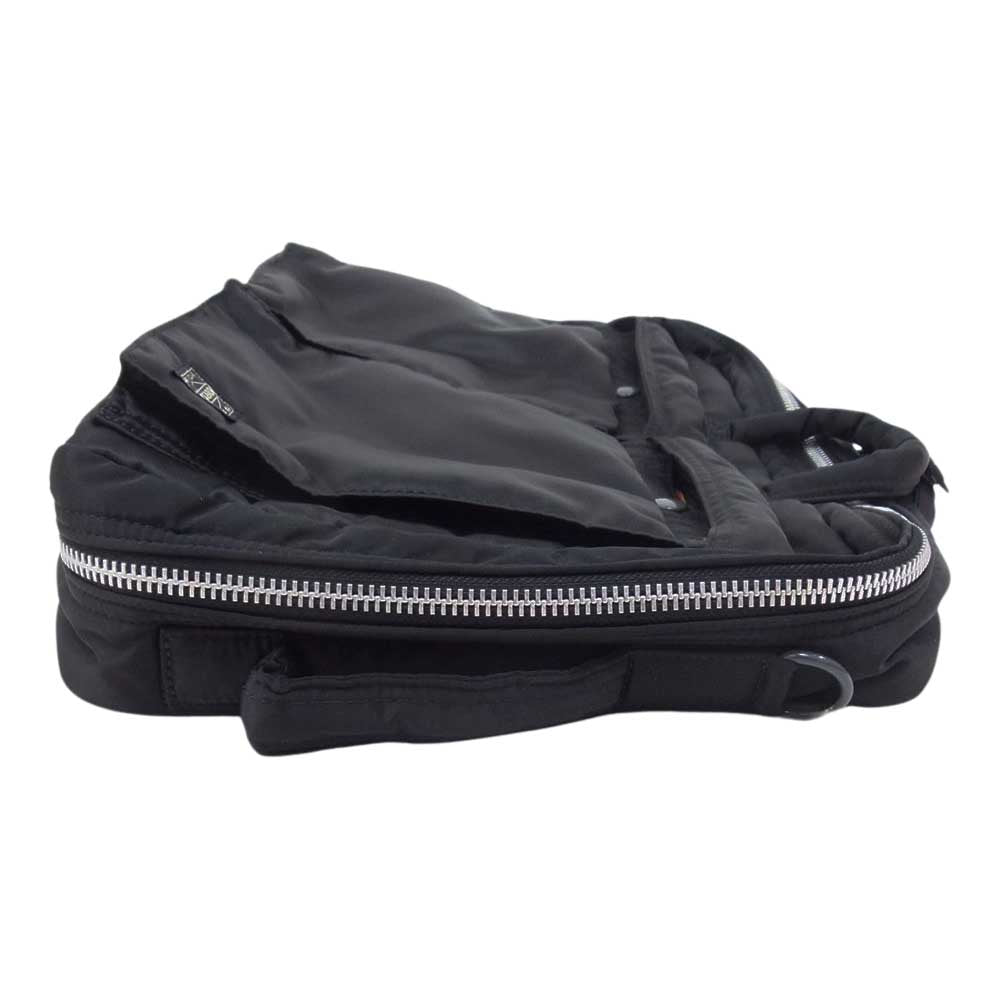 PORTER ポーター TANKER BRIEF CASE タンカー ブリーフ ケース 3WAY ショルダー ハンド バッグ ブラック系【美品】【中古】