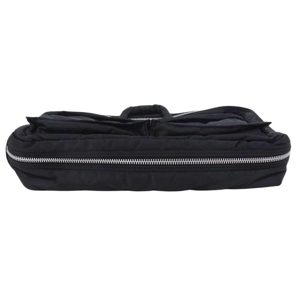 PORTER ポーター TANKER BRIEF CASE タンカー ブリーフ ケース 3WAY ショルダー ハンド バッグ ブラック系【美品】【中古】