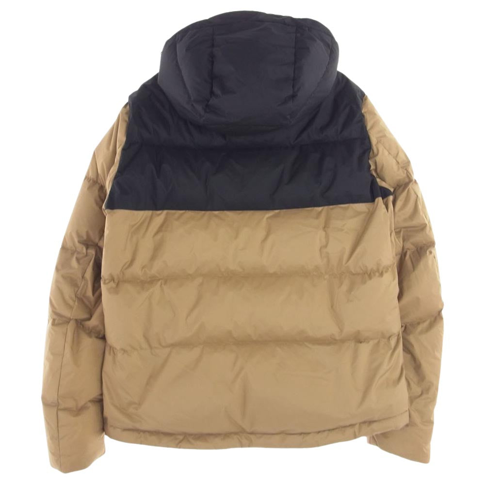 NANGA ナンガ 1929954 KRIFF MAYER クリフメイヤー リップストップ ダウンジャケット ベージュ ベージュ系 ブラック系 L【美品】【中古】