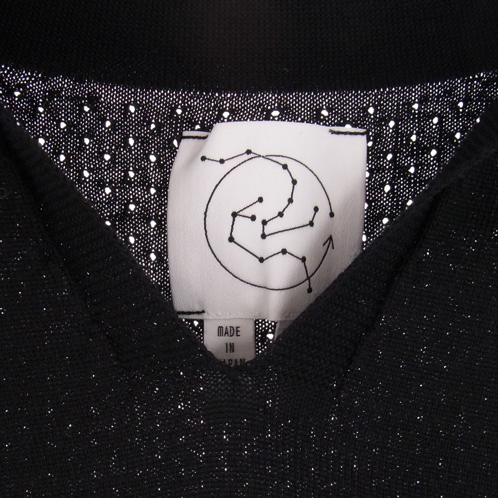 ゴールドウィン GZ32319 Engineered Layer Knit Top エンジニアード レイヤー ニット ブラック系 4【新古品】【未使用】【中古】