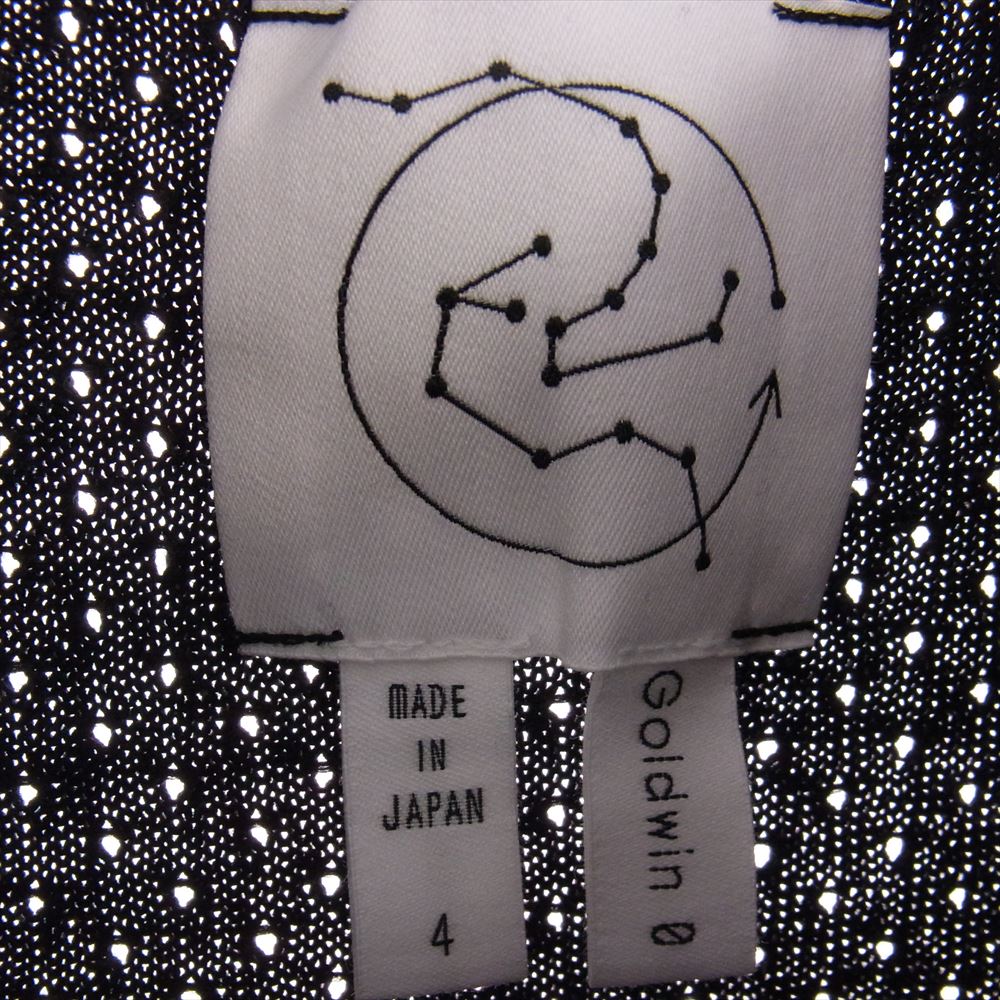 ゴールドウィン GZ32319 Engineered Layer Knit Top エンジニアード レイヤー ニット ブラック系 4【新古品】【未使用】【中古】