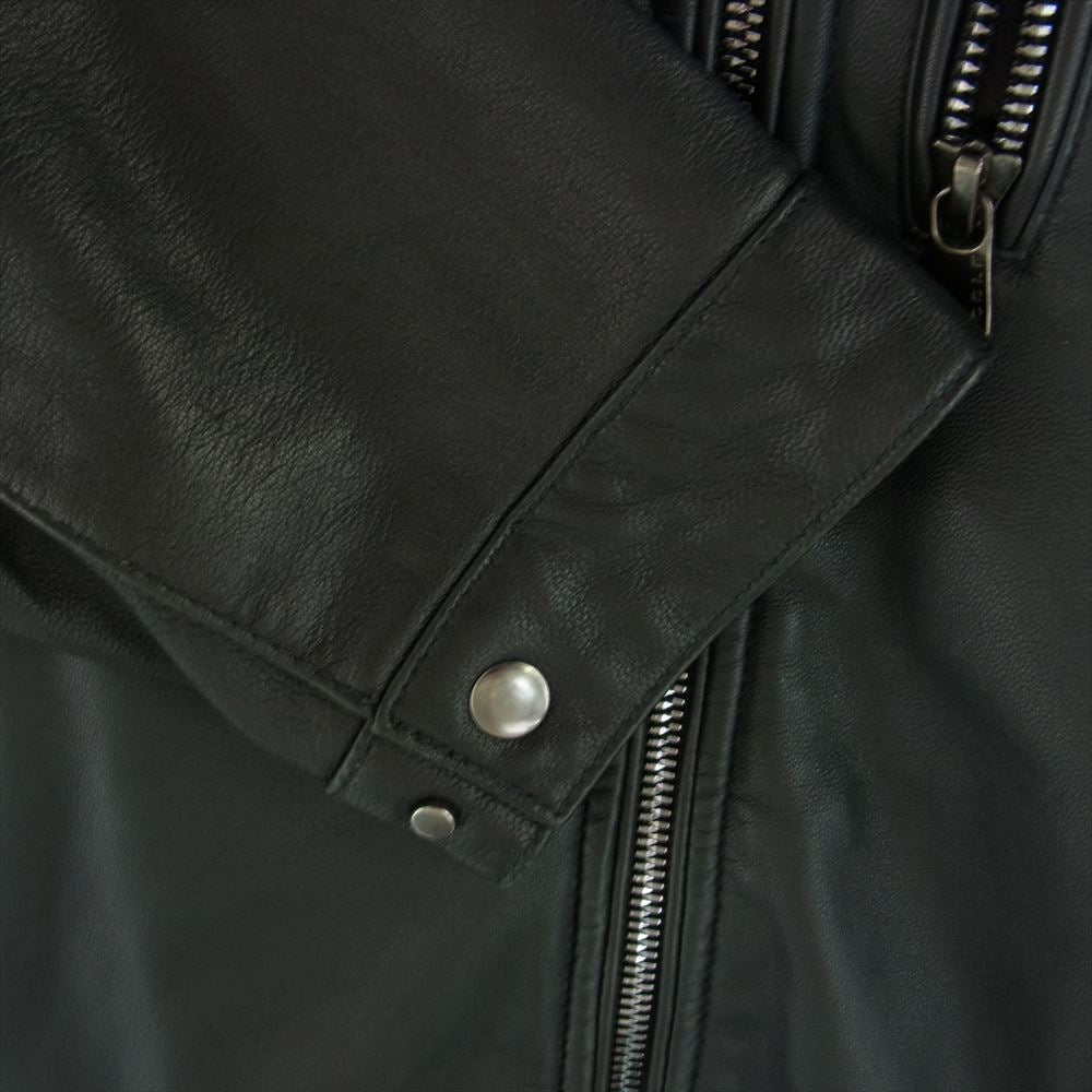 monsieur NICOLE ムッシュニコル シングル ライダース ジャケット