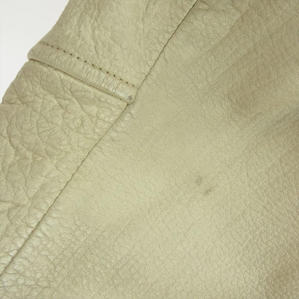 McGregor マックレガー 袖レザー スタジアム ジャケット スタジャン アワードジャケット レッド系 M【中古】