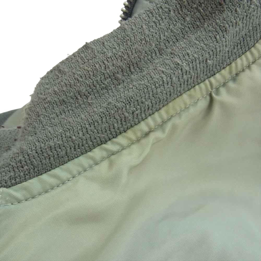 schott ショット USA製 TYPE MA-1 ミリタリー ジャケット グレー系