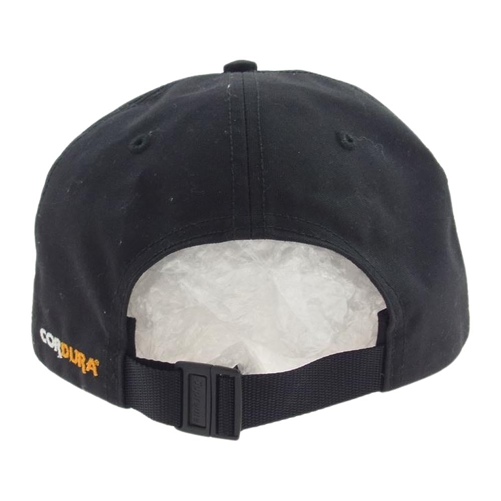 Supreme シュプリーム 20SS Cordura Small Box 6-Panel Cap コーデュラ ナイロン スモール ボックスロゴ キャップ ブラック系【中古】