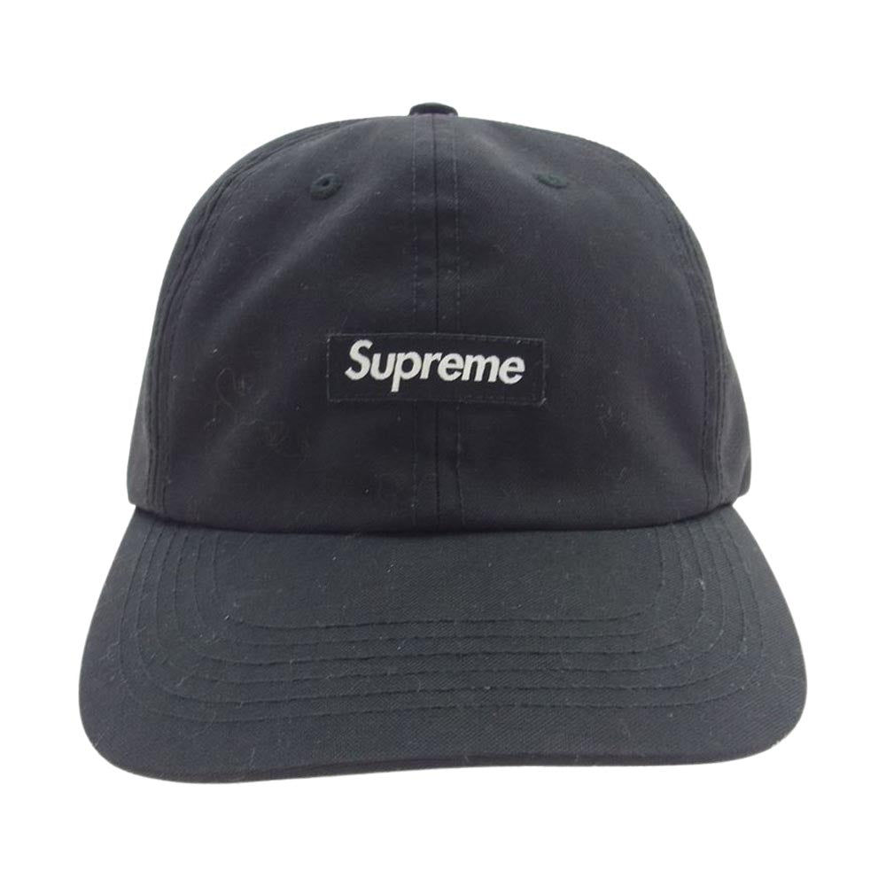 Supreme シュプリーム 20SS Cordura Small Box 6-Panel Cap コーデュラ ナイロン スモール ボックスロゴ キャップ ブラック系【中古】