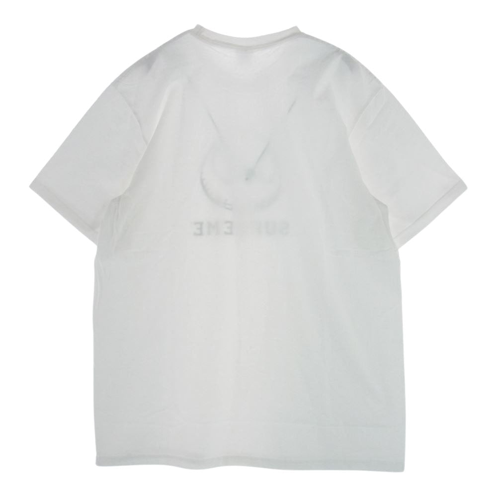Supreme シュプリーム 23AW Skeleton Tee スケルトン スカル プリント Tシャツ ホワイト系 L【新古品】【未使用】【中古】