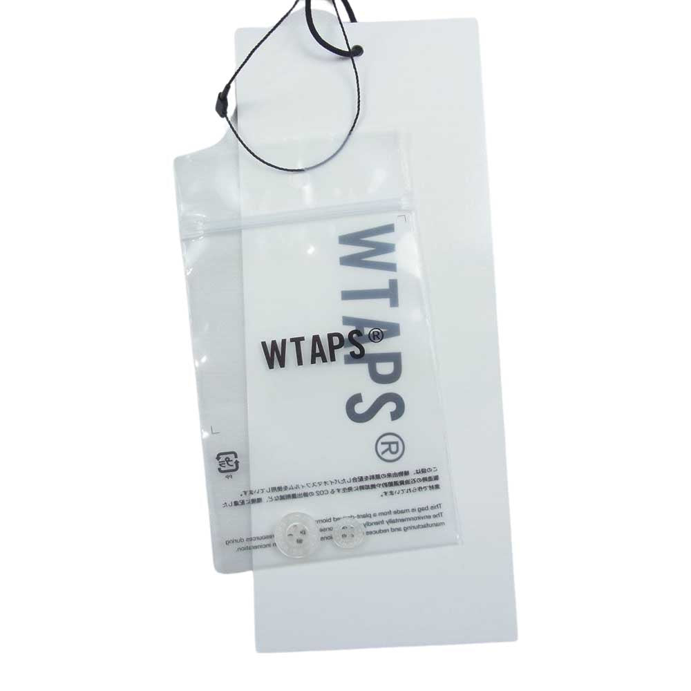 WTAPS ダブルタップス 23SS 231GWDT-SHM04 REPO 02 SS POLY HERRINGBONE ポリ ヘリンボーン 半袖 シャツ ブルー系 03【極上美品】【中古】