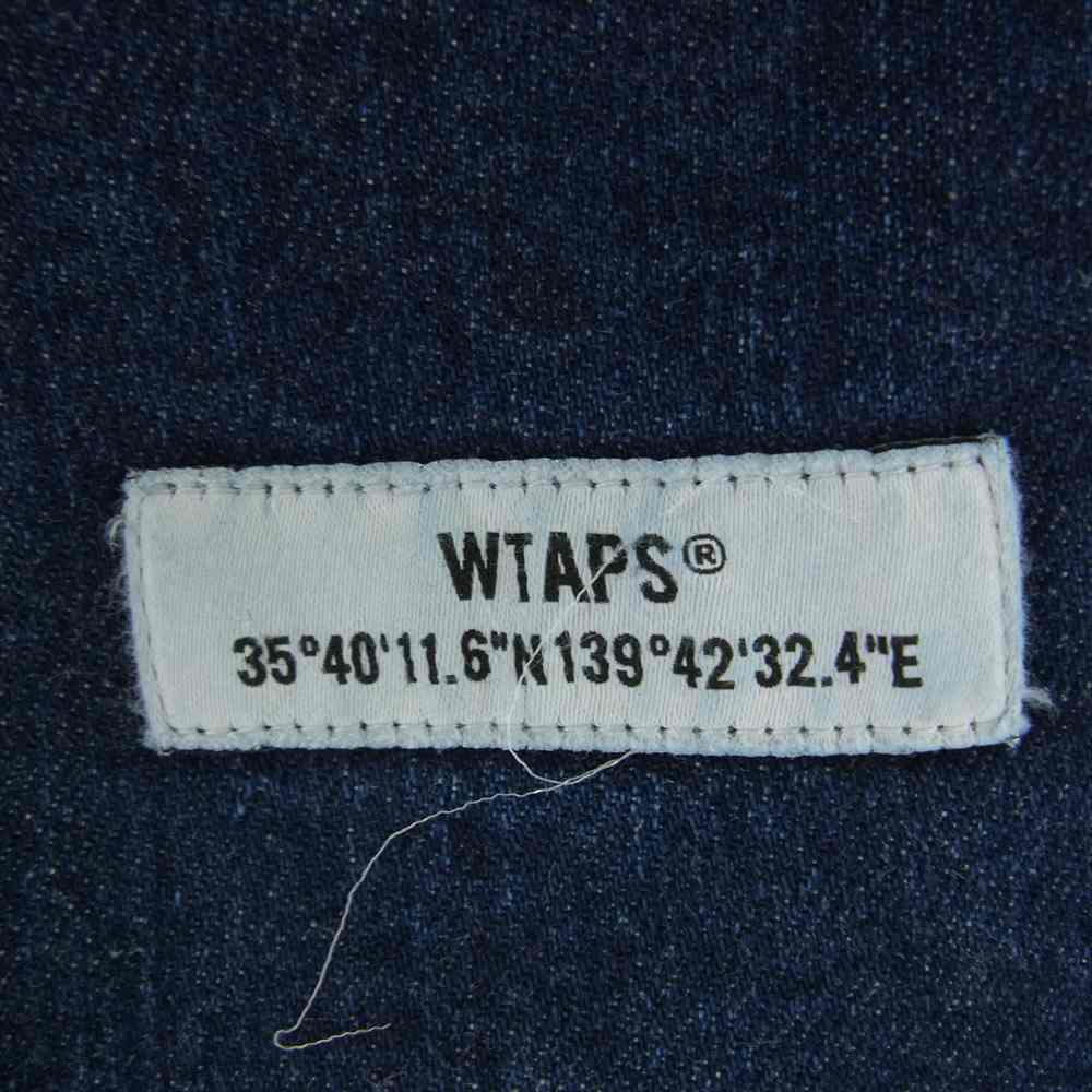 WTAPS ダブルタップス 22AW 222WVDT-PTM03 SEAGULL 01 TROUSERS COTTON デニム イージー トラウザー パンツ インディゴブルー系 X03【中古】