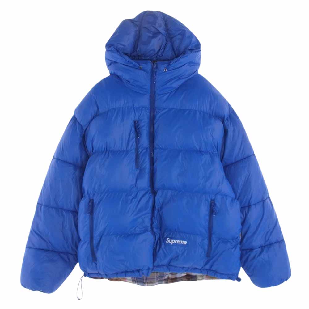 Supreme シュプリーム 23SS Madras Reversible WINDSTOPPER Puffer Jacket マドラス リバーシブル ウインドストッパー パファー ジャケット マルチカラー系 L【中古】