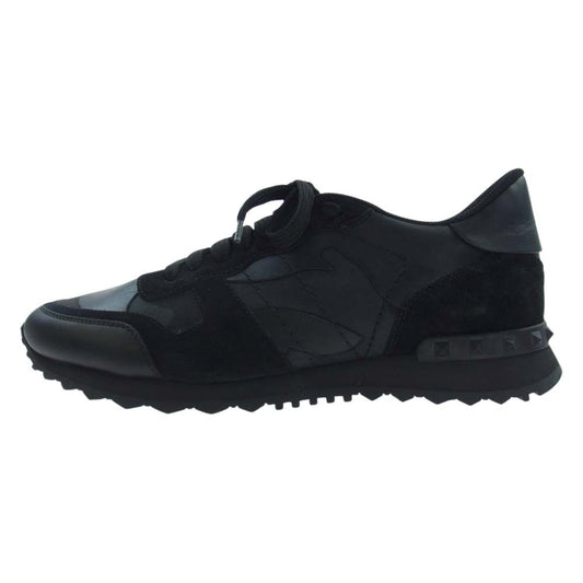 VALENTINO ヴァレンティノ Rock Runner ロックランナー スニーカー ブラック系 43【中古】