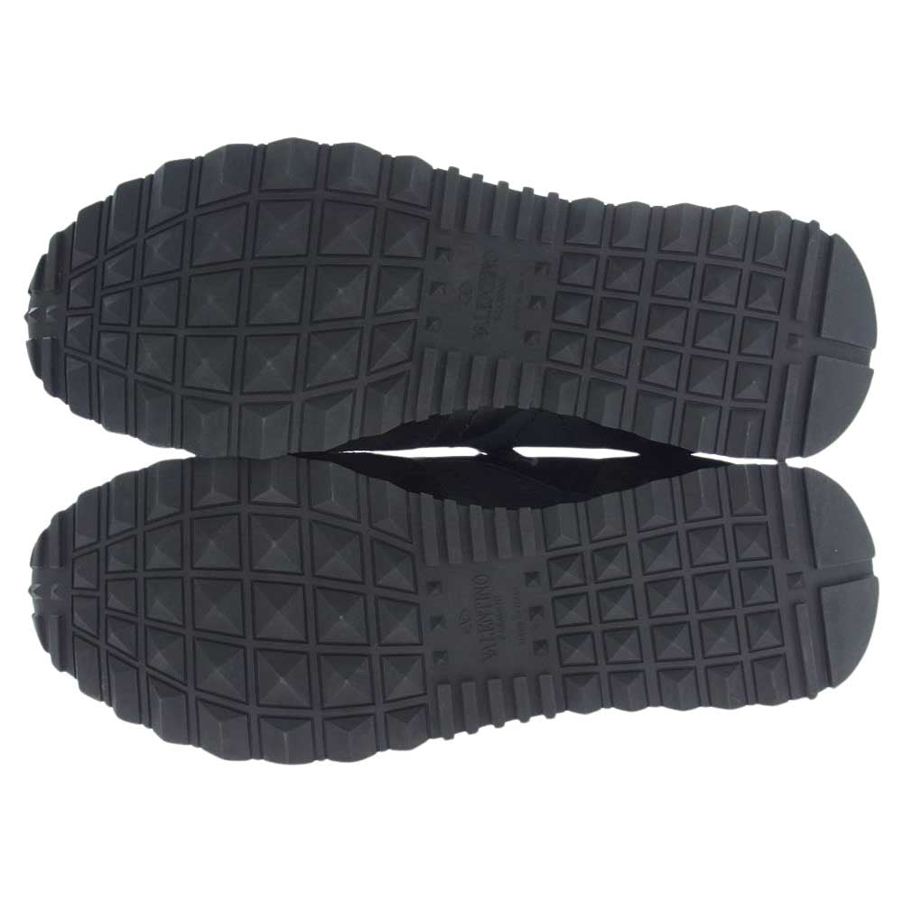 VALENTINO ヴァレンティノ Rock Runner ロックランナー スニーカー ブラック系 43【中古】