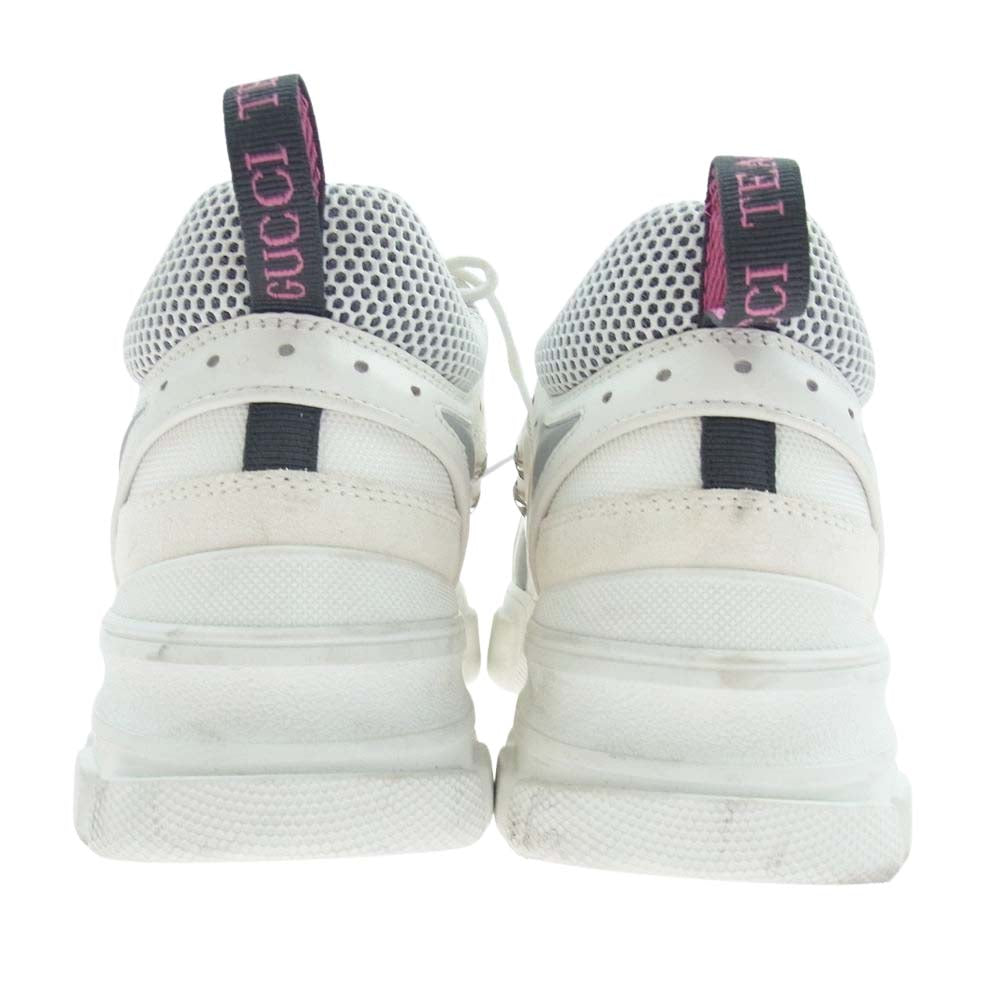 GUCCI グッチ TEAM フラッシュトレック スニーカー ホワイト系【中古】