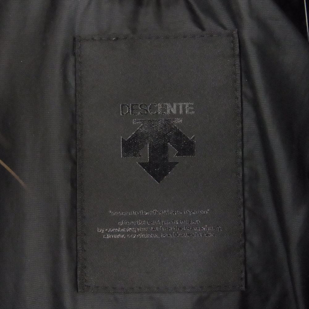 DESCENTE デサント DOR-C7223W 水沢ダウン ラクーンファー フーデッド ダウンジャケット ブラック系 M【中古】