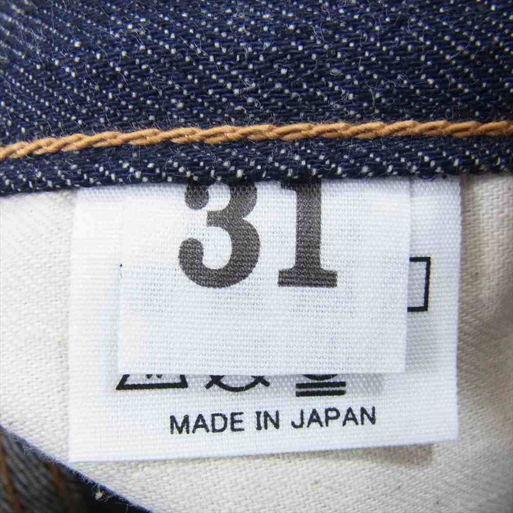 WAREHOUSE ウエアハウス Lot 1001XX(1000XX) DEAD STOCK BLUE ピンクセルヴィッチ ディアスキンラベル デニム パンツ インディゴブルー系 31【極上美品】【中古】