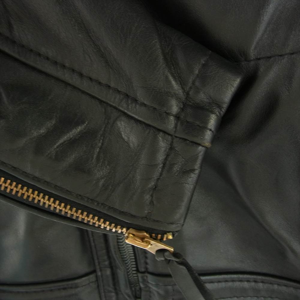 LANGLITZ LEATHERS ラングリッツレザーズ 1947 columbia コロンビア レザーライダース　ジャケット ブラック系【中古】