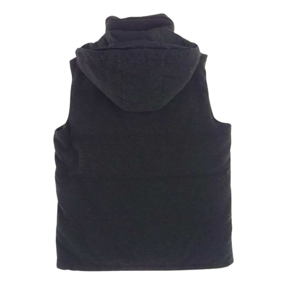 Danton ダントン JD-8852 BEAMS ビームス 別注  DOWN VEST ダウン ベスト グレー系 44【中古】