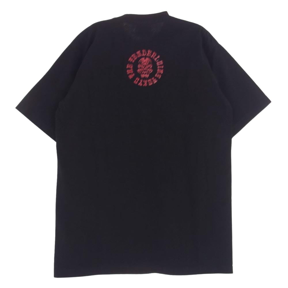 TENDERLOIN テンダーロイン PRO CLUB TEE BS ボルネオスカル ロゴプリント 半袖 Tシャツ ブラック系 L【中古】
