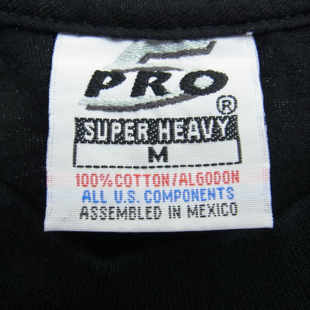 TENDERLOIN テンダーロイン PRO CLUB TEE BS ボルネオスカル ロゴプリント 半袖 Tシャツ ブラック系 L【中古】