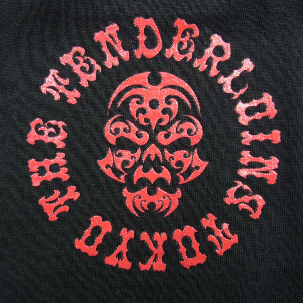 TENDERLOIN テンダーロイン PRO CLUB TEE BS ボルネオスカル ロゴプリント 半袖 Tシャツ ブラック系 L【中古】