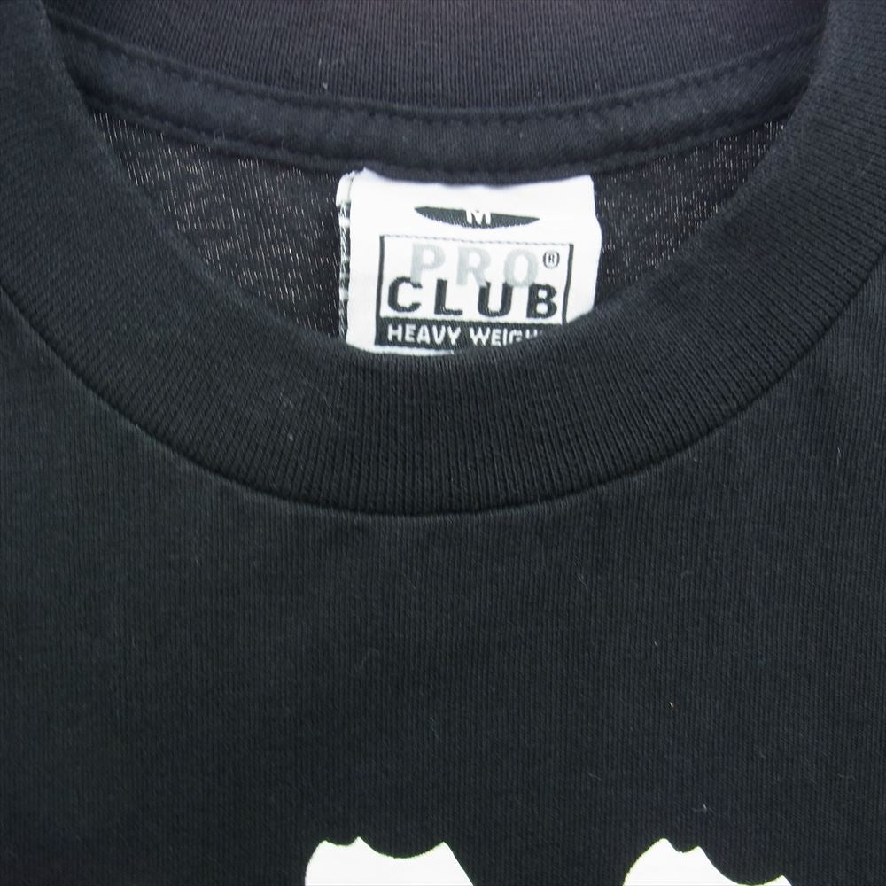 TENDERLOIN テンダーロイン PRO CLUB TEE BS ボルネオスカル ビッグ プリント 半袖 Tシャツ ブラック系 M【中古】