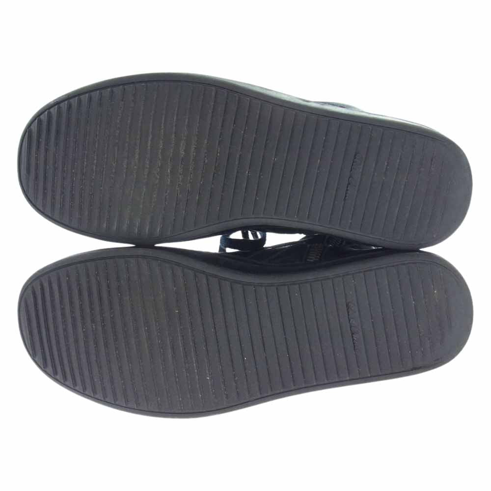 Rick Owens リックオウエンス GEOBASKET ジオバスケット サイドジップ ハイカット スニーカー ブラック系 44インチ【中古】