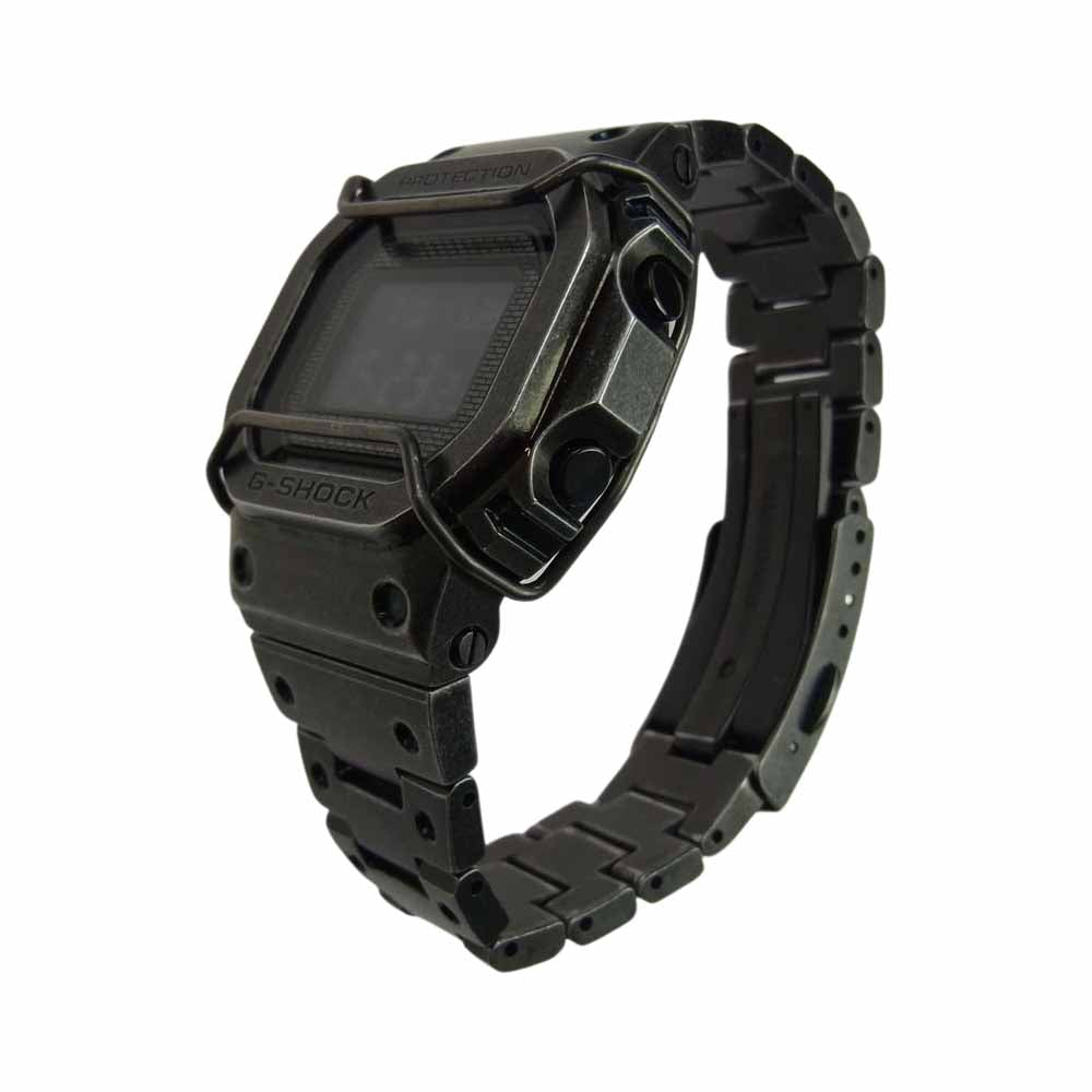 CASIO G-SHOCK カシオ ジーショック GMW-B5000V-1JR FULL METAL フルメタル エイジド加工 デジタル ソーラー電波 腕時計 ウォッチ ブラック系【中古】