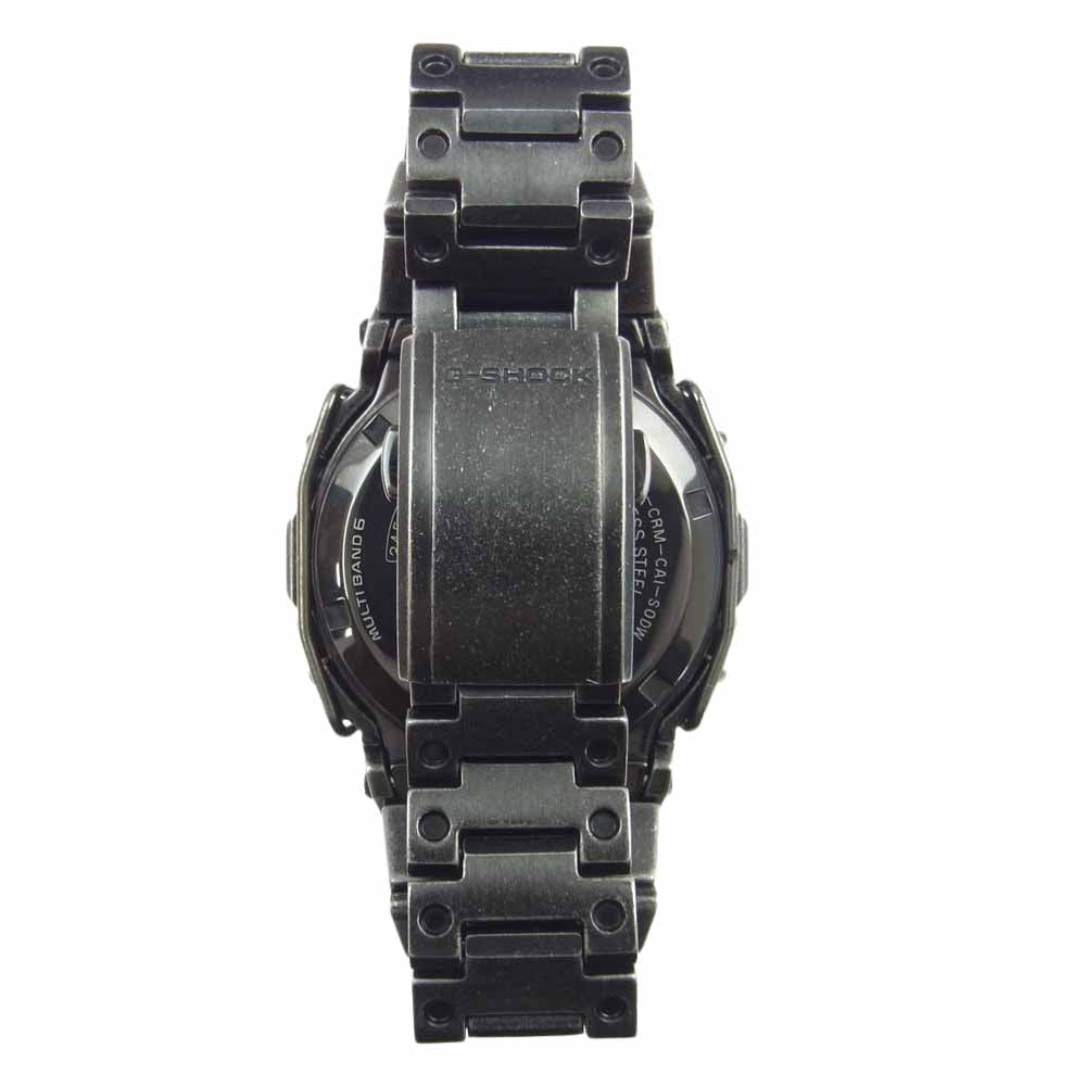 CASIO G-SHOCK カシオ ジーショック GMW-B5000V-1JR FULL METAL フルメタル エイジド加工 デジタル ソーラー電波 腕時計 ウォッチ ブラック系【中古】