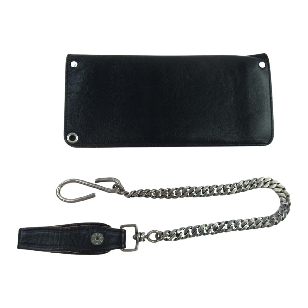 TENDERLOIN テンダーロイン PORTER ポーター T-WALLET CHAIN レザー ウォレット ウォレットチェーン ブラック系【中古】