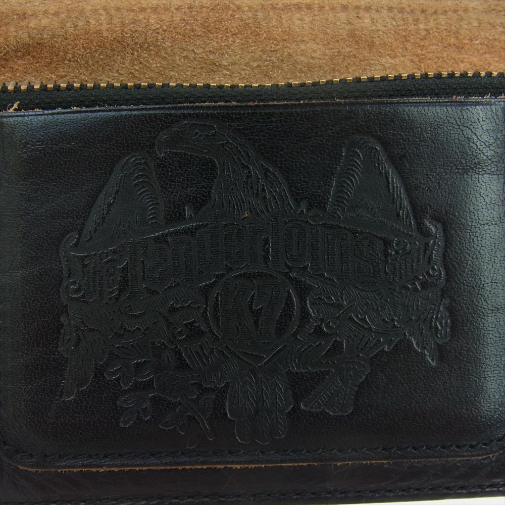 TENDERLOIN テンダーロイン PORTER ポーター T-WALLET CHAIN レザー ウォレット ウォレットチェーン ブラック系【中古】