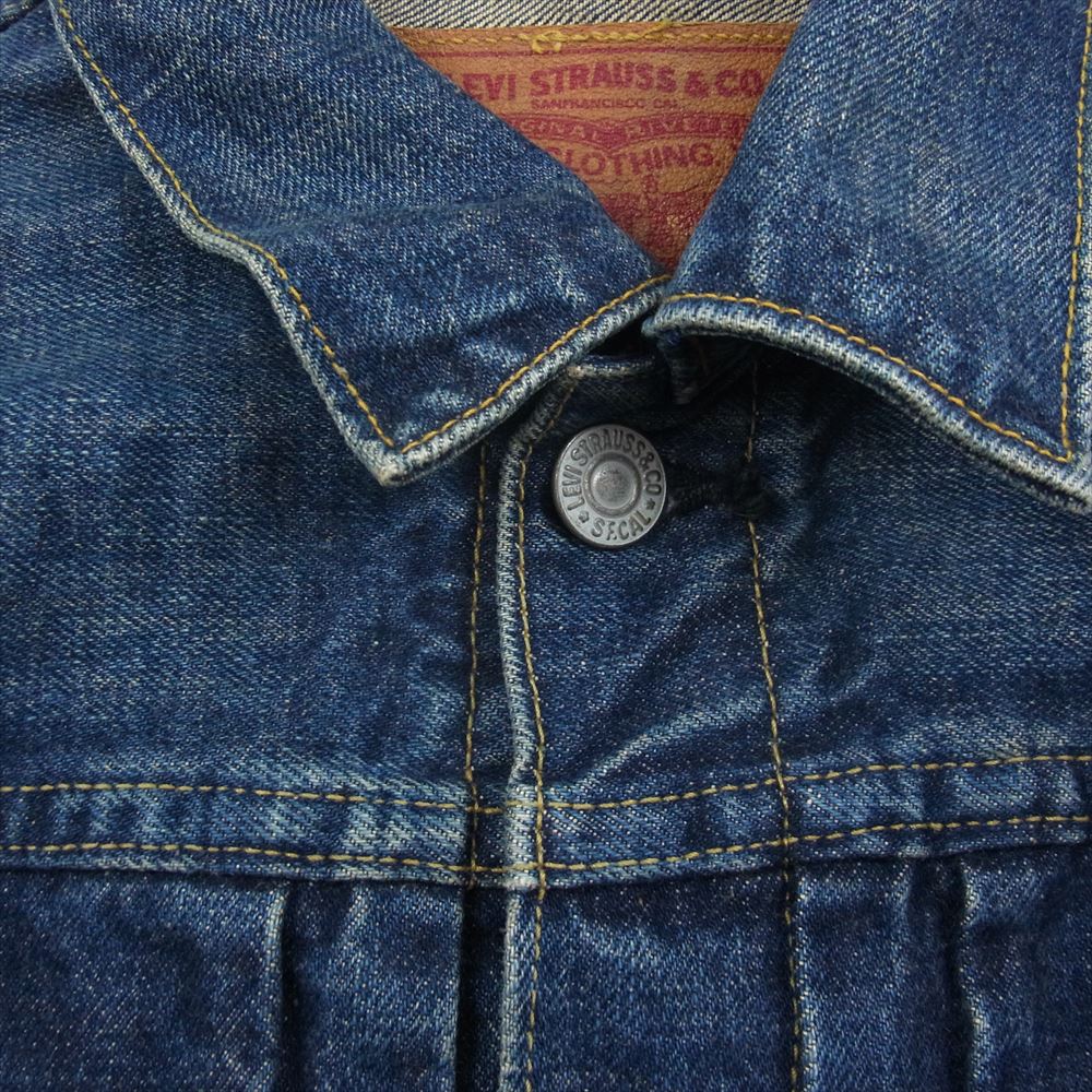 Levi's リーバイス 71506XX 大戦 復刻 デニム ジャケット インディゴブルー系 38【中古】
