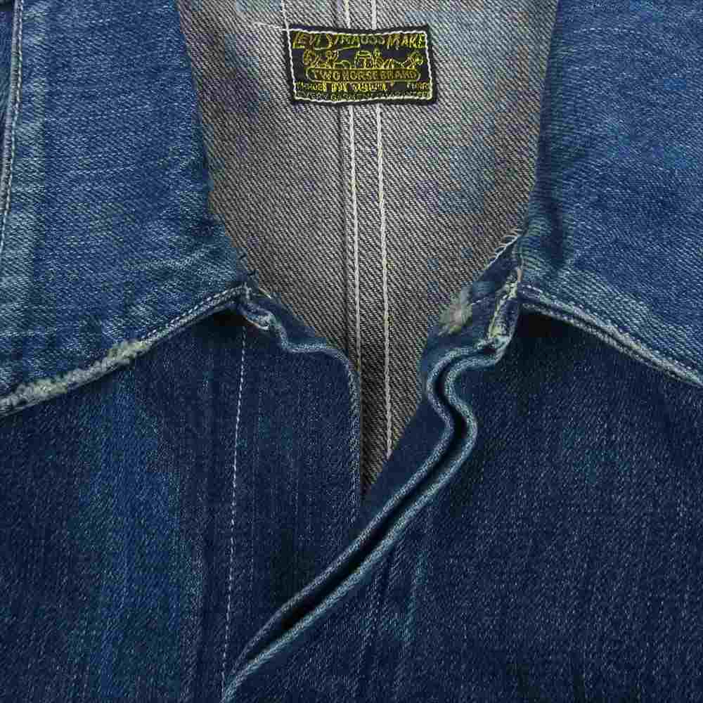 Levi's リーバイス LOT 20202 LVC デニム オールインワン ツナギ インディゴブルー系 40【中古】