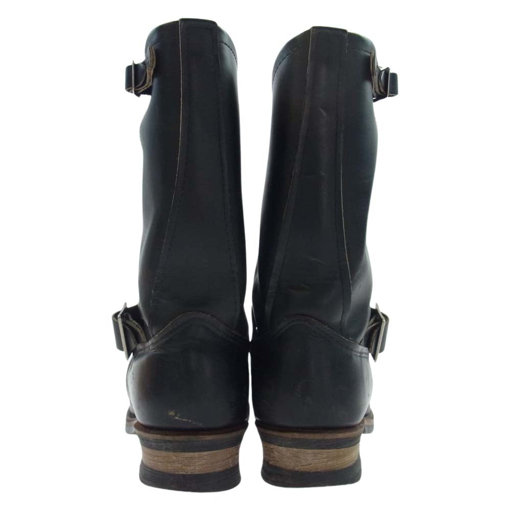 RED WING レッドウィング PT91 ENGINEER BOOTS エンジニア ブーツ ブラック系 10D【中古】