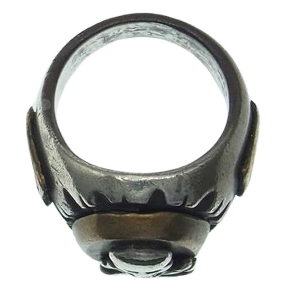 HTC エイチティーシー スカル メキシカン リング シルバー系 17号