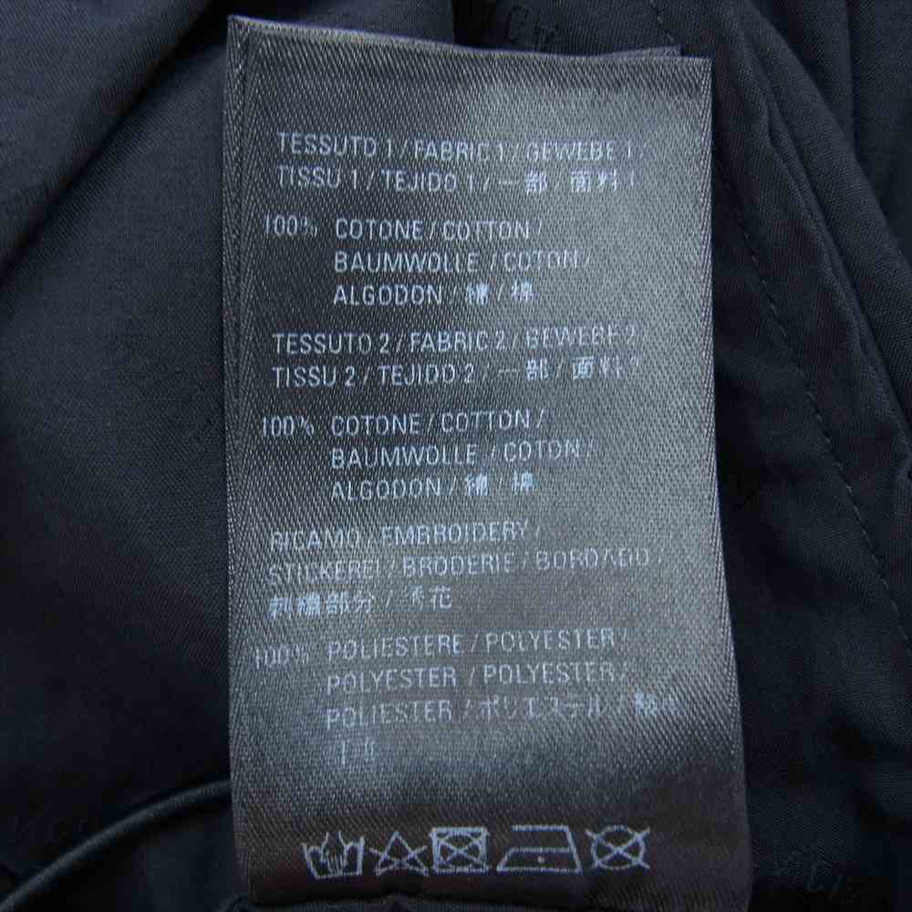 BALENCIAGA バレンシアガ 19SS 571434 TEM21 Zip Up Jacket オールオーバーロゴ トラックジャケット ブラック系 ホワイト系 44【中古】