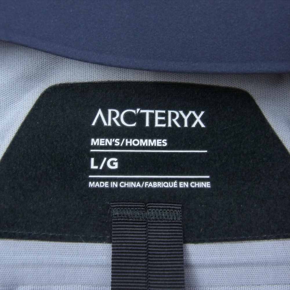 ARC'TERYX アークテリクス X000005599-140871 BIRD AID付属 国内正規品 Beta Jacket ベータ ナイロン シェル マウンテン パーカ ジャケット ネイビー系 L【新古品】【未使用】【中古】