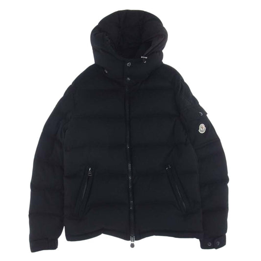MONCLER モンクレール 17AW C20914033805 MONTGENEVRE モンジュネーブル フード付き ダウンジャケット ブラック系 1【中古】