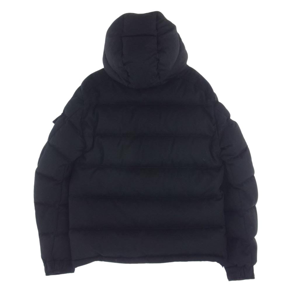 MONCLER モンクレール 17AW C20914033805 MONTGENEVRE モンジュネーブル フード付き ダウンジャケット ブラック系 1【中古】