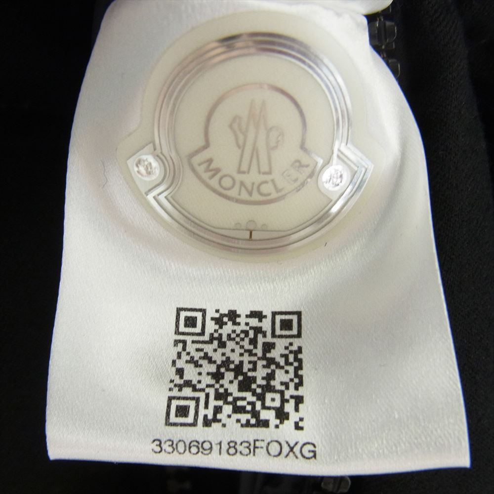 MONCLER モンクレール 17AW C20914033805 MONTGENEVRE モンジュネーブル フード付き ダウンジャケット ブラック系 1【中古】