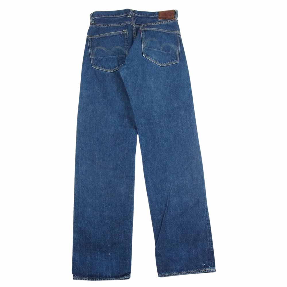 EVISU エヴィス 2001 NO.2 デニム パンツ ジーンズ インディゴブルー系 30×35【中古】