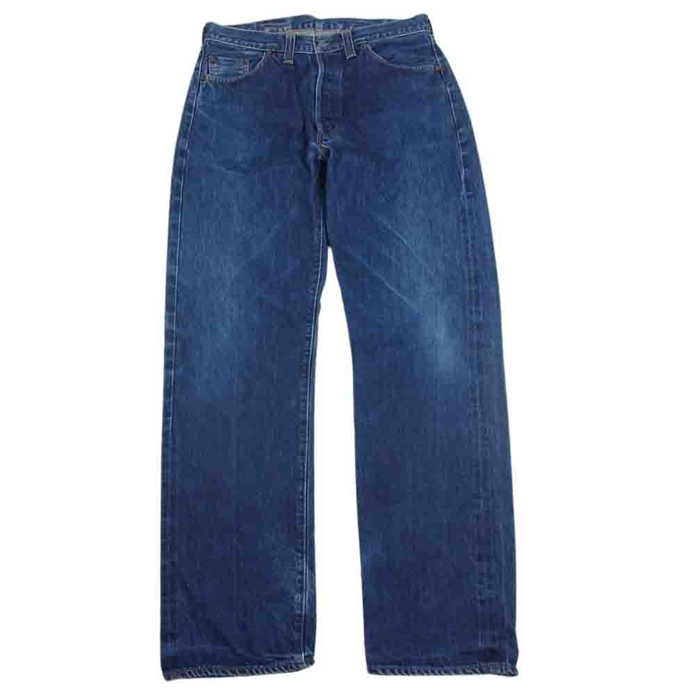 Levi's リーバイス 97年製 バレンシア工場製 201xx デニム パンツ 555刻印 インディゴブルー系 36【中古】
